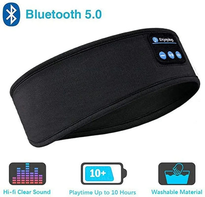 😴Slúchadlá Bluetooth 5.0 s hlavovým mostom na spanie – hudba, pohodlie a hlboký spánok?