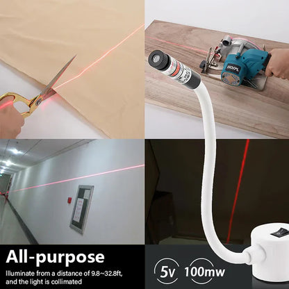 ✂️ Laserový Nástroj Na Šitie – Presnosť + Flexibilita Pre Šijacie Stroje! 🧵