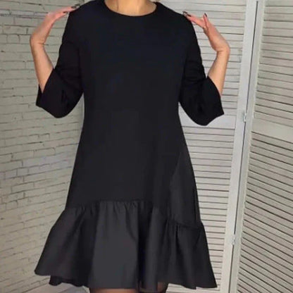 👗 Ležérne mikinové šaty s krížovým výstrihom – Maximálne pohodlie & elegantný štýl! ✨
