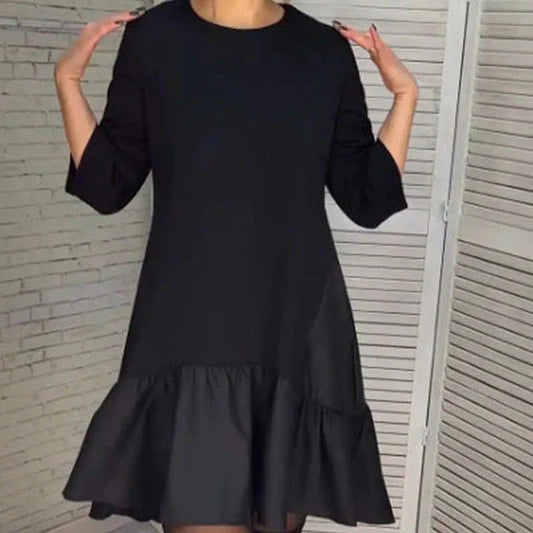 👗 Ležérne mikinové šaty s krížovým výstrihom – Maximálne pohodlie & elegantný štýl! ✨