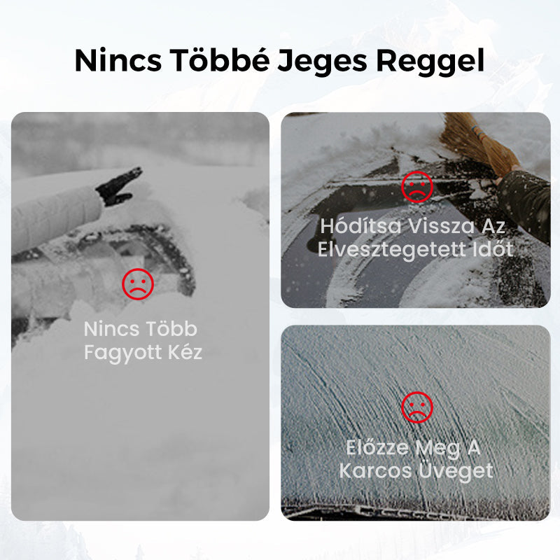 ❄️ Magnetický štít proti snehu na auto – žiadne odhrabávanie! ✨