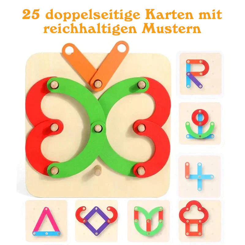 【🧩 Nechajte deti užívať si učenie hrou.】Montessori hádanky