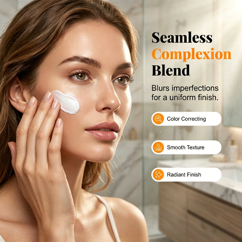 🌟✨ Tónovací podklad SPF 50+ – žiarivá pleť s ochranou!