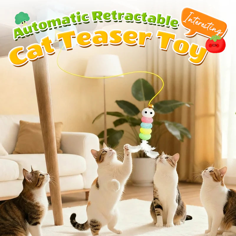 🐈Automatická mačacie hračka s navíjacím mechanizmom💡