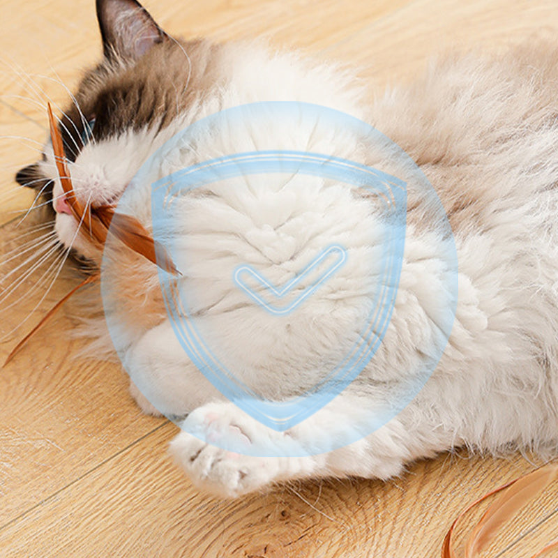 🐱✨ Interaktívna loptička pre mačky s pružinou – zábava bez batérií