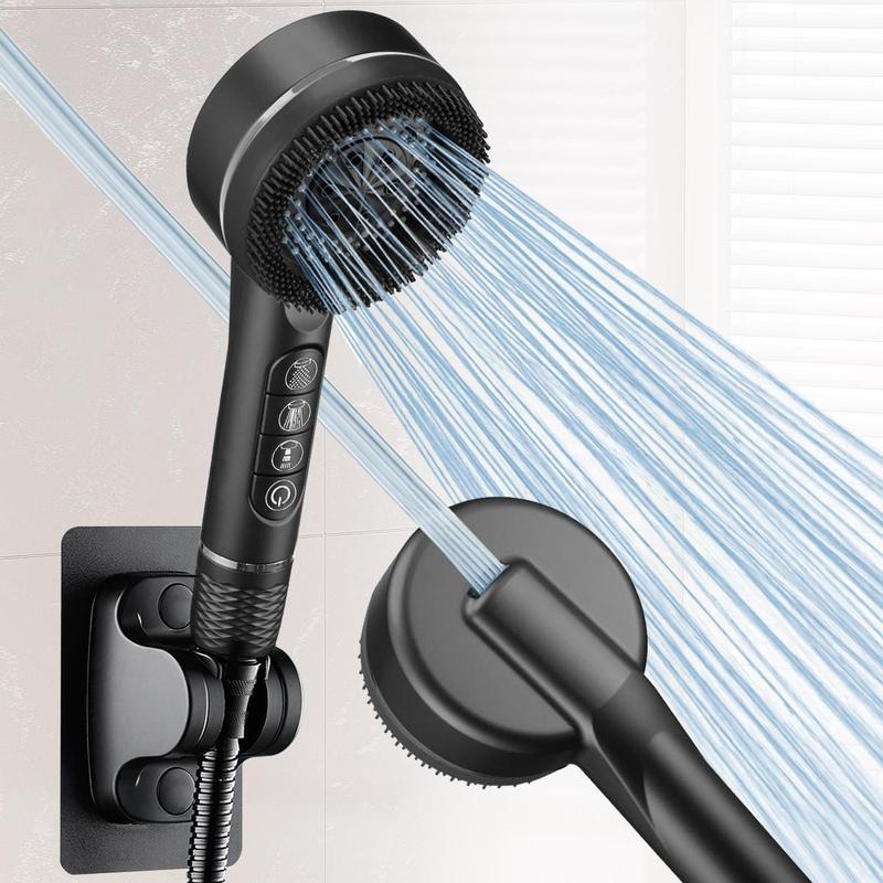 💦✨ 4-režimová sprchová hlavica s masážou a samočistením – silný tlak