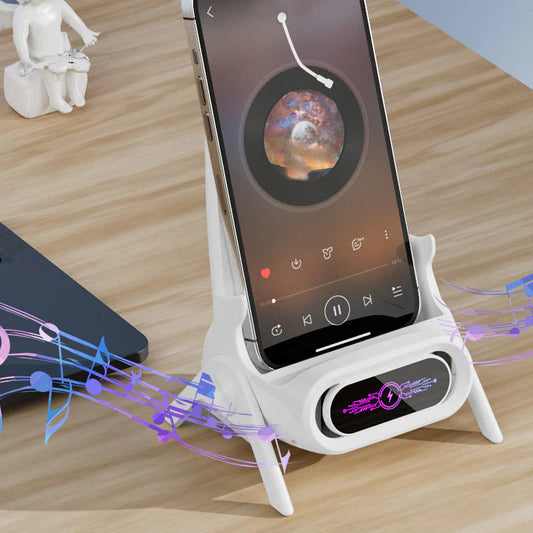 ⚡ Univerzálne stojalo za telefon s rýchlym polnjením a hladením – nastaviteľné a kompaktné! 📱
