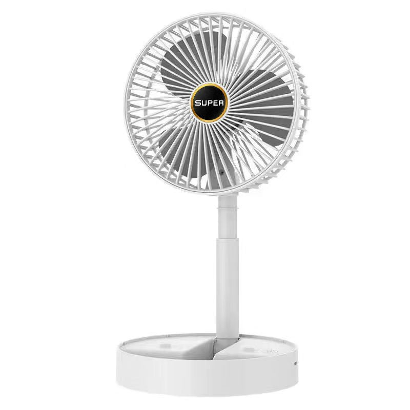 🌬️ Skladací ventilátor do zásuvky – chladivý vietor kdekoľvek! ❄️