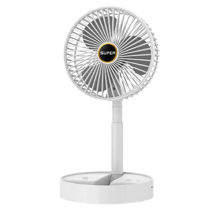 🌬️ Skladací ventilátor do zásuvky – chladivý vietor kdekoľvek! ❄️