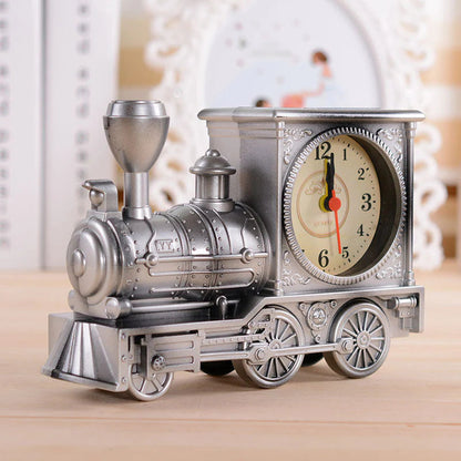 🚂 Retro stolový budík v tvare lokomotívy – vintage dekorácia a spoľahlivé budenie