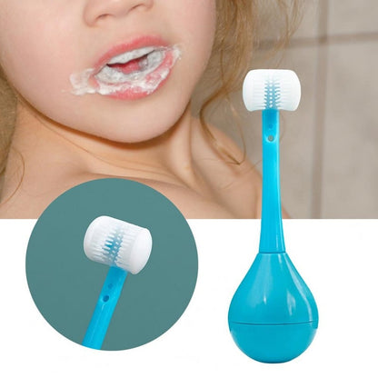 🦷 Trojstranná zubná kefka pre deti – čistenie zábavne a dôkladne! ✨