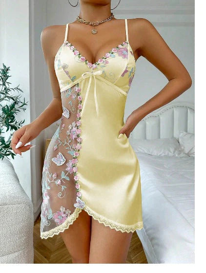 💃 Nočná košeľa na ramienkach, sexy a elegantná 📦 Na dobierku