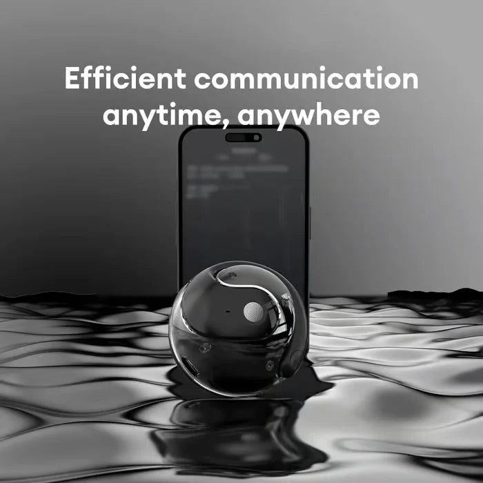 【🔋 Malý a prenosný, rýchly a presný preklad 75 jazykov v reálnom čase】Bezdrôtové slúchadlá OWS Bluetooth 5.4 s AI prekladom (vhodné pre iOS a Android)