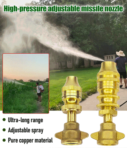 🚿🏠Vysokotlaková rozprašovacia tryska z čistej medi, príslušenstvo pre elektrické poľnohospodárske postrekovače.