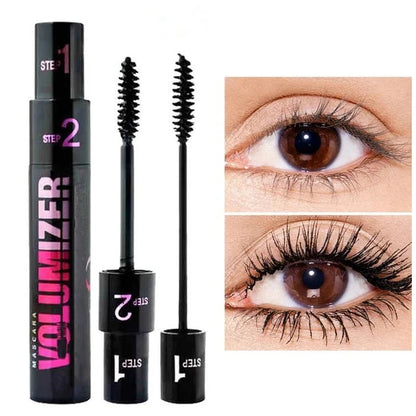 👀 4D Dvojitá Maskara – Dlhá + Hustá + Voděodolná + 2 Effekty v 1! ✨