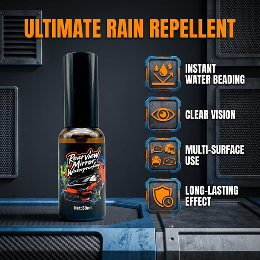 🌧️✨ Nano sprej proti dažďu na spätné zrkadlá – jasný výhľad v daždi!