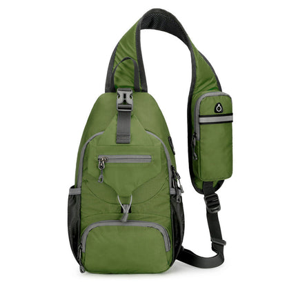 🧳✨ Pánska outdoorová crossbody taška – odolná, priestranná a pohodlná