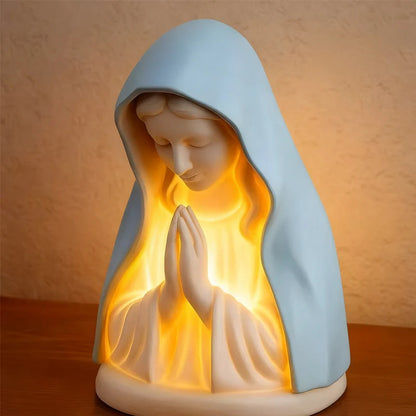 Dekoratívna LED nočná lampa s motívom modlitby