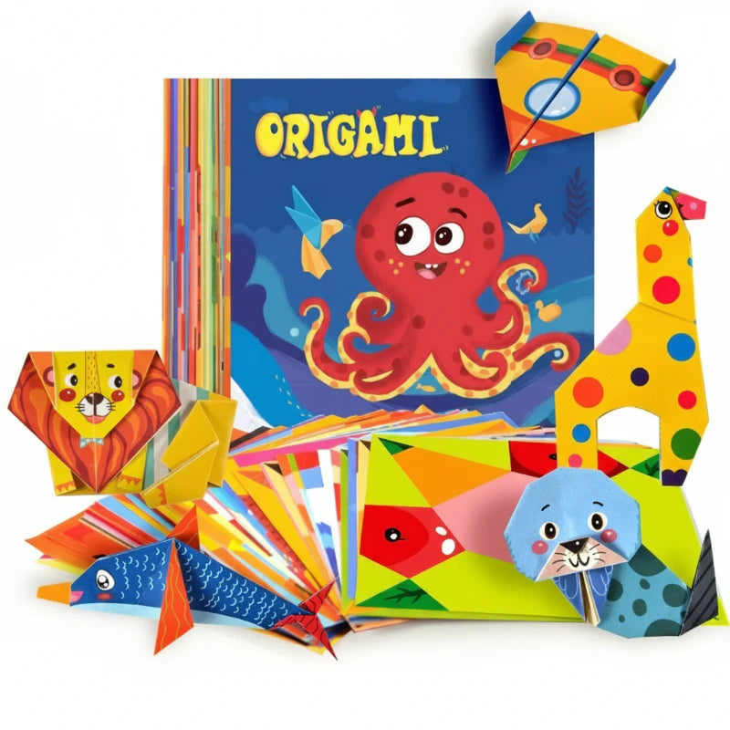 🌟 Detské vzdelávacie DIY Origami remeslo – tvorivá hra pre deti, rozvíja zručnosti a prináša rodinný zážitek! 🎉