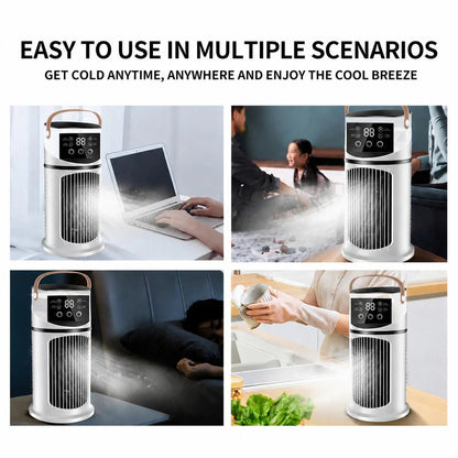 ❄️ Chladný vánok + zvlhčovač vzduchu v jednom – ideálne na leto! 🌬️
