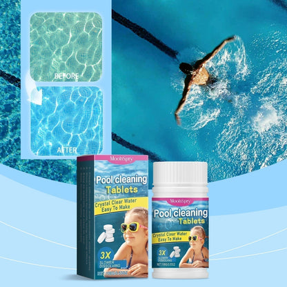 🏊‍♂️ Tablety na čistenie bazénu pre krištáľovo čistú vodu – nakvapkajte, nechajte rozpustiť a ponorte sa! 🌊✨