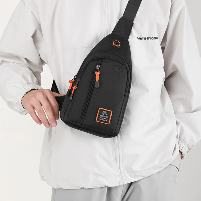 🎒🎒Pánska nepremokavá nylonová crossbody taška