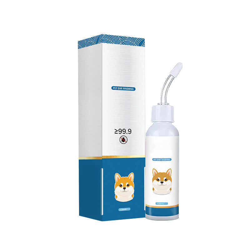 🌿 Čistič uší pre psov a mačky – úľava od svrbenia a zápachu! 🐶🐱