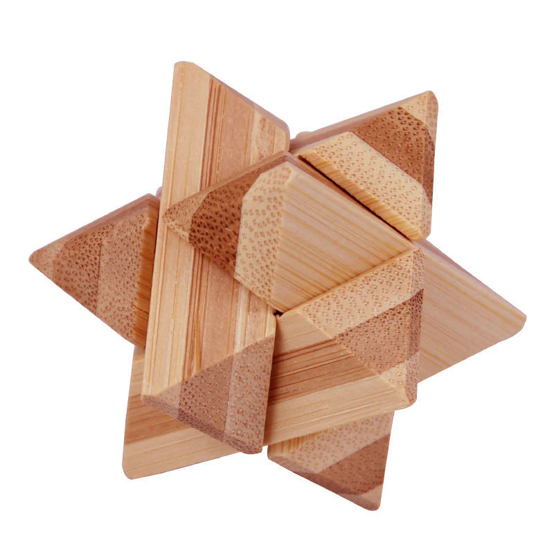 🧩Drevené logické puzzle Luban Lock – Odolné, vzdělávacie a zábavné pre všetky veky! 🪵
