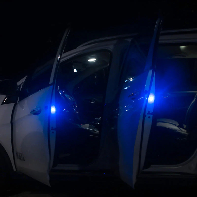 Univerzálne blikajúce svetlá s LED výstražným magnetickým senzorom pre dvere auta