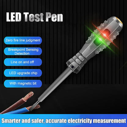 🔧 2-v-1 Detektor Elektriny – Bezpečnosť + Praktičnosť Pre Každý Dom! ⚡