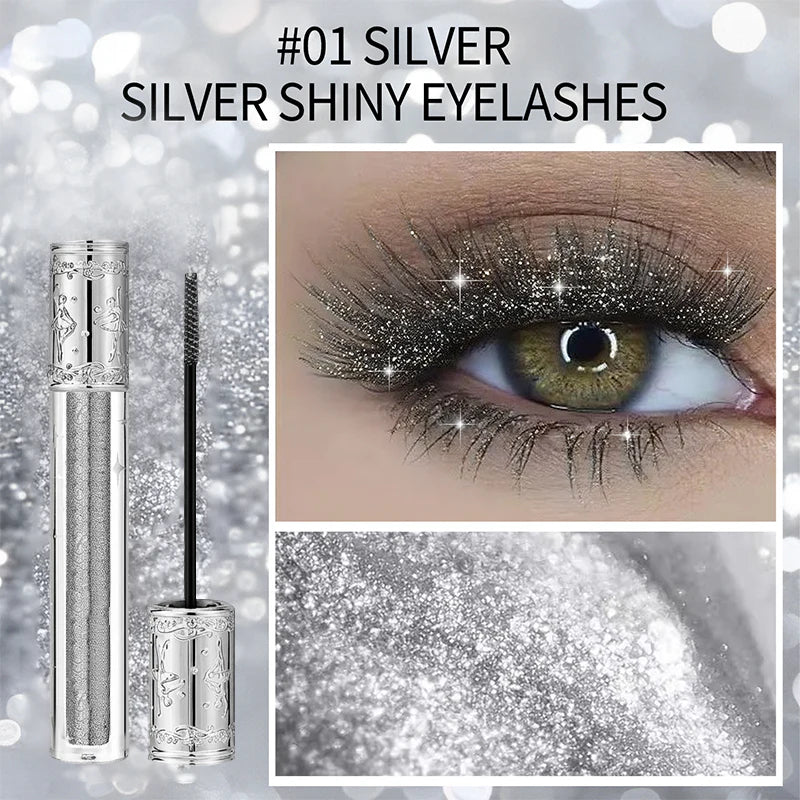 ✨ Iskrivá vodoodolná riasenka s glitterom – tvoje oči budú žiarivo hviezdiť celý deň aj večer! 💫🔥