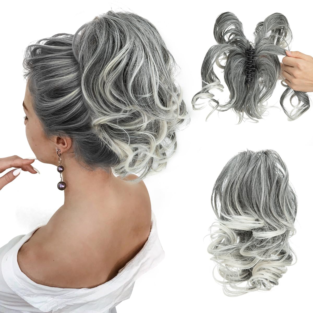 👑 Doplnky do kučeravého copu svojpomocne – Vytvorte si objemný účes bez toho, aby ste museli ísť do kaderníctva! 💇