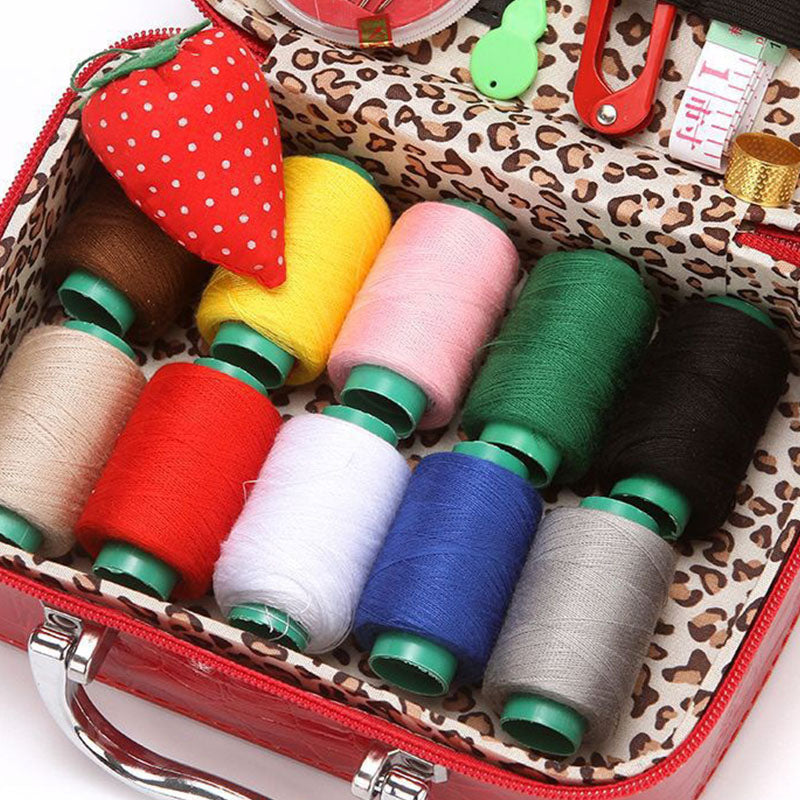 【🧵Vaše šijacie nástroje🧵】Hordozható varrószerszámkészlet tárolódobozzal