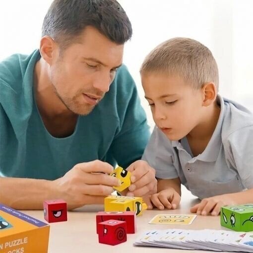 Horúca 50% zľava na 5D puzzle s meniacimi sa tvárami pre celú rodinu