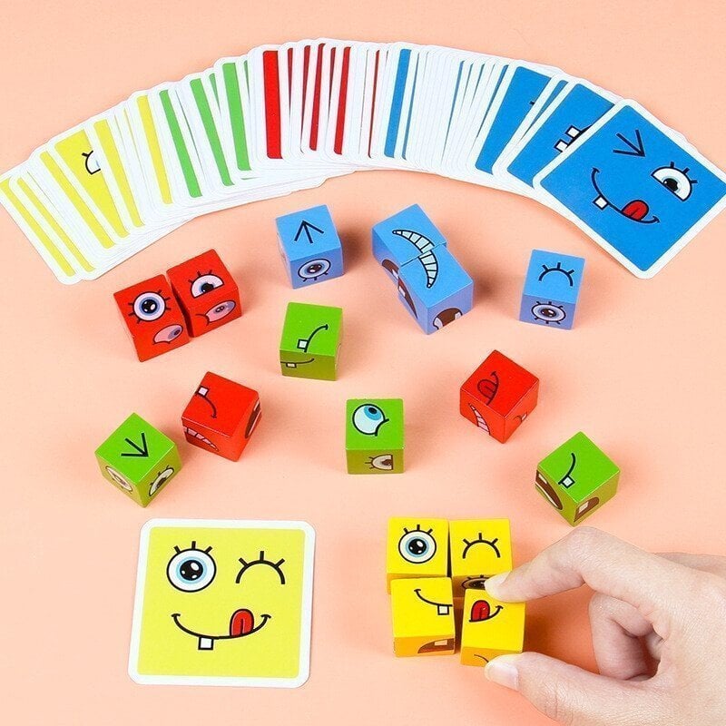 Horúca 50% zľava na 5D puzzle s meniacimi sa tvárami pre celú rodinu