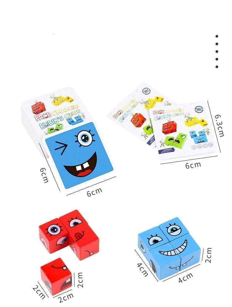 Horúca 50% zľava na 5D puzzle s meniacimi sa tvárami pre celú rodinu