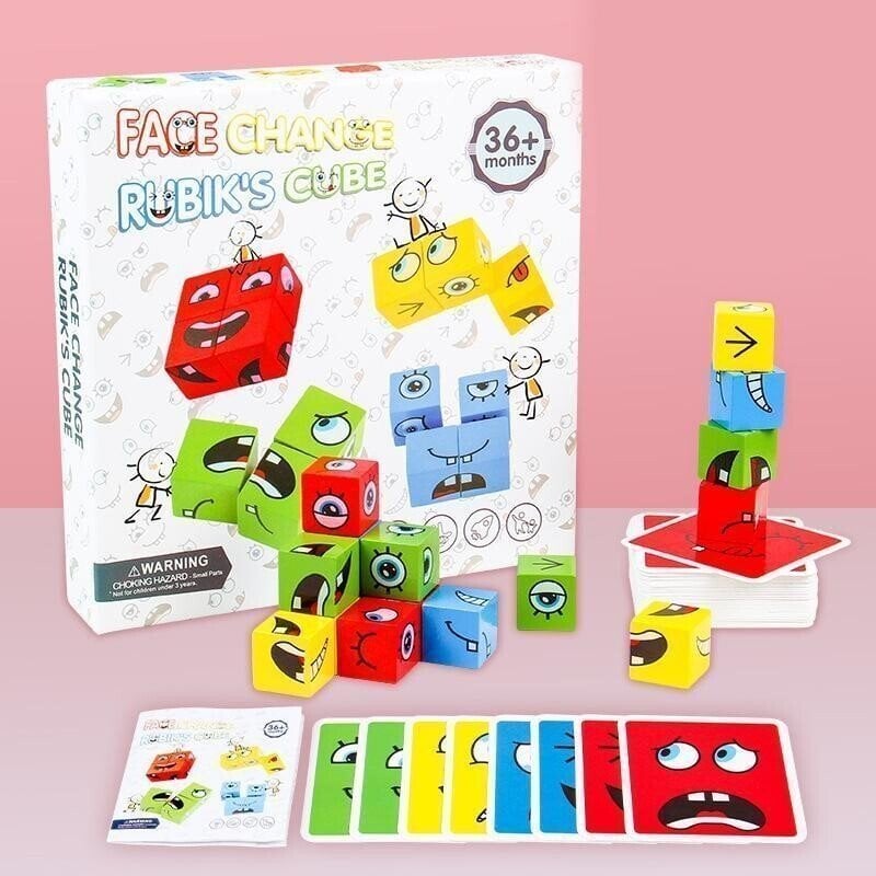 Horúca 50% zľava na 5D puzzle s meniacimi sa tvárami pre celú rodinu