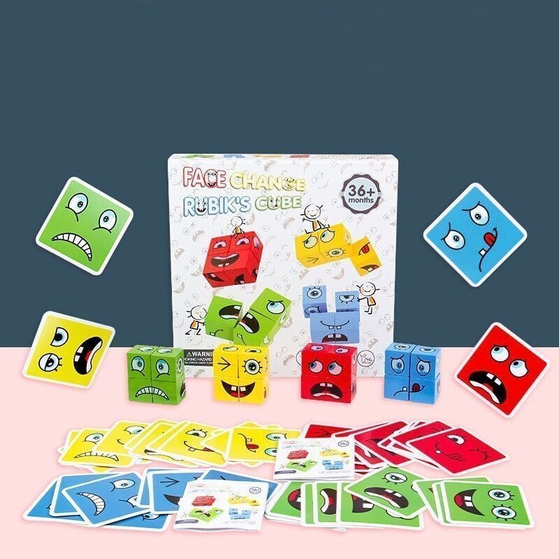 Horúca 50% zľava na 5D puzzle s meniacimi sa tvárami pre celú rodinu