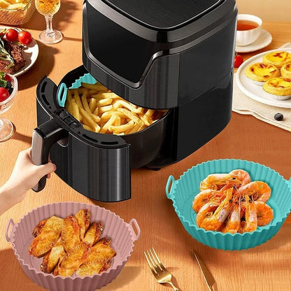 🍳Silikónový plech na pečenie do fritézy – bezpečný, odolný a perfektný pre zdravé jedlá! ✨