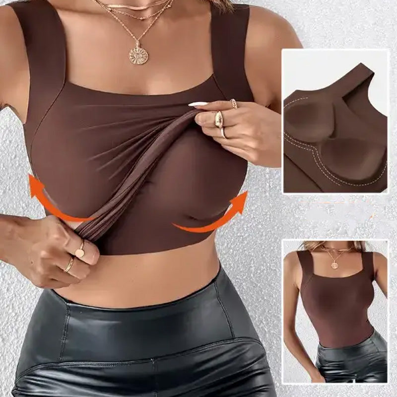 💖 (S-5XL) Tvarujúci top s integrovanou podprsenkou 💃