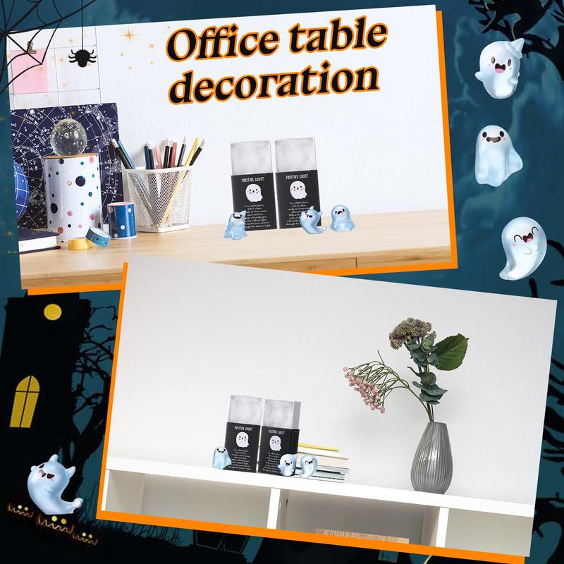 【🎁 Čím viac nakúpite, tým viac zliav získate】Mini dekorácia ducha, ktorá svieti v tme
