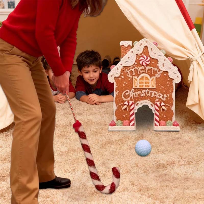 【🎄 ktorá oživí kúzlo Vianoc!】Vianočná perníková golfová sada