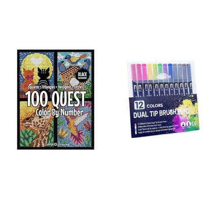 🌈 Sada vyfarbi podľa čísla – 100 misií, 24 farby, meditatívna a kreatívna zábava! ✨