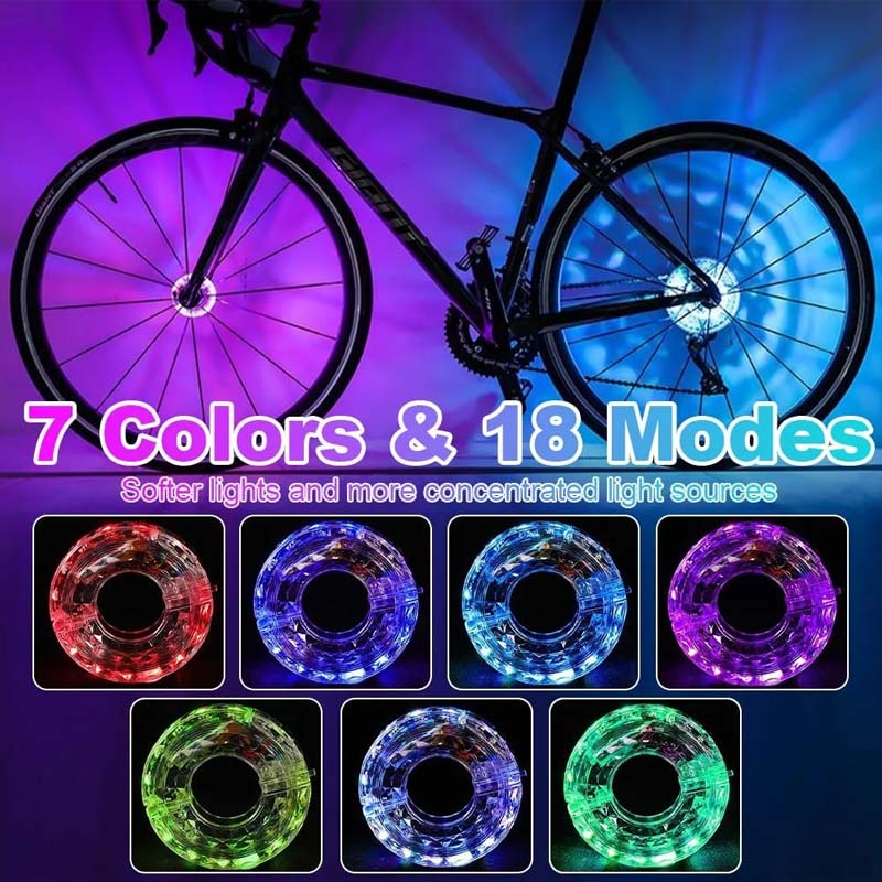 🌟 LED Svetlo Na Náboji Bicykla – Bezpečnosť A Štyl Pre Nočnú Jazdu! 🚴♂️
