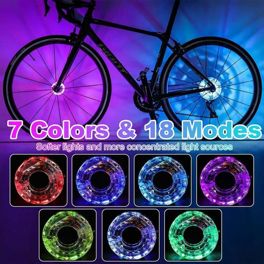 🌟 LED Svetlo Na Náboji Bicykla – Bezpečnosť A Štyl Pre Nočnú Jazdu! 🚴♂️