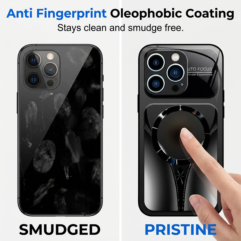 📱✨ Magnetické puzdro na telefón z tvrdeného skla – odolné proti nárazom, kompatibilné s MagSafe ✨